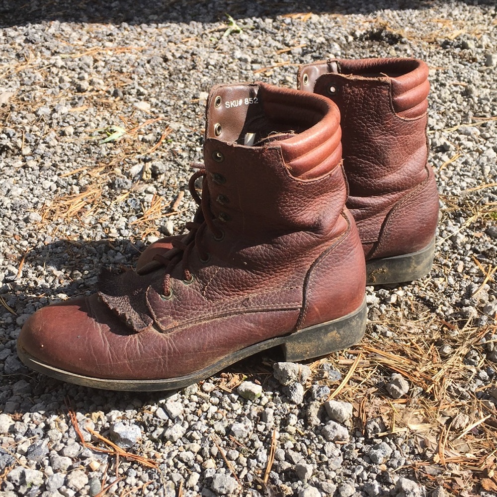 Size 6 lace up boots